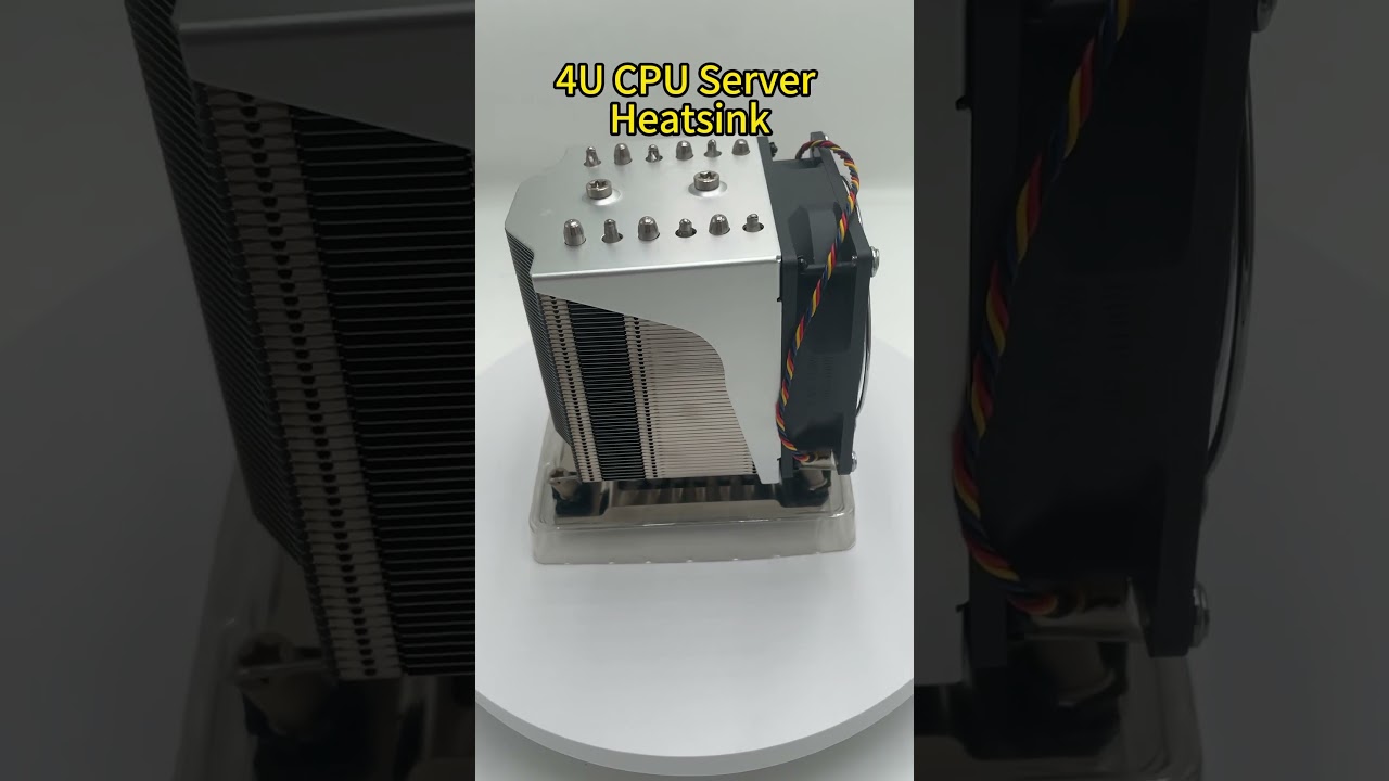 Intel 4u cpu server cooler heat sink for Lga 4189 socket. 