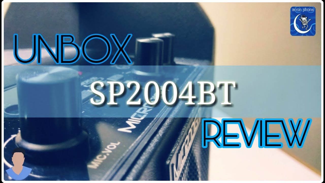 Big Wireless Speaker SP004BT - Unbox & Review - MOONPHONE