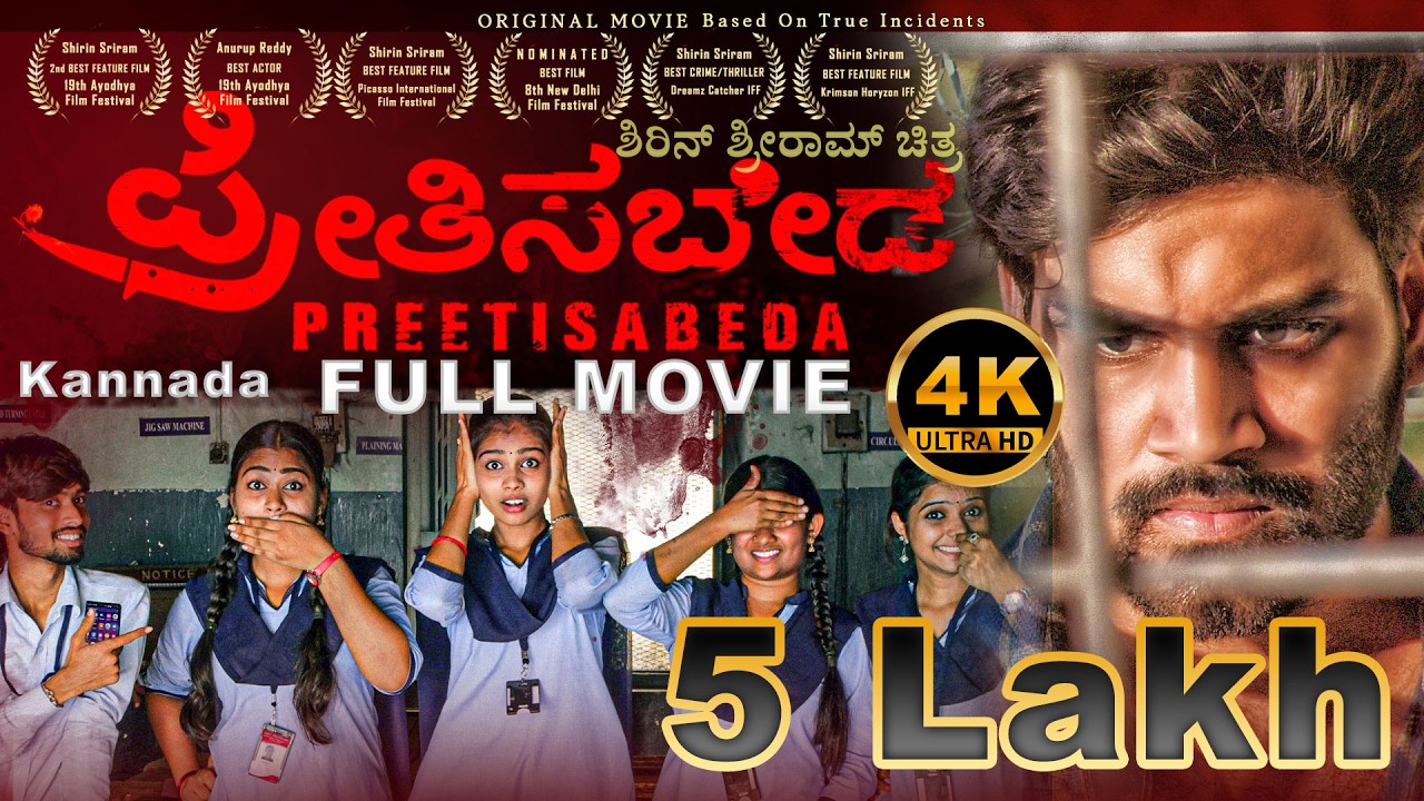 PREETISABEDA 4K Kannada Full Movie ಪ್ರೀತಿಸಬೇಡ | Shirin Sriram | Anurup Reddy | Chaitanya Sravanthi