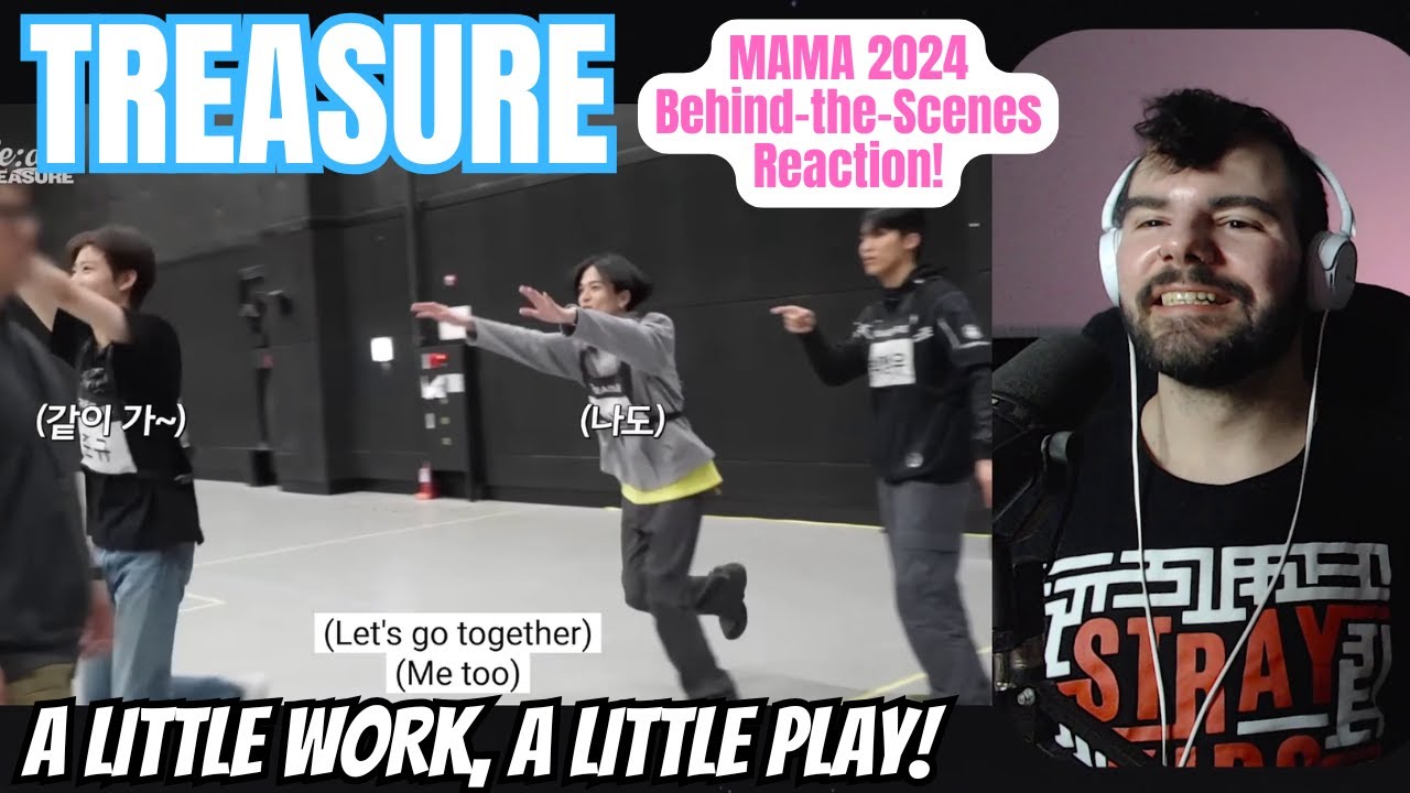 TREASURE - MAMA 2024 Behind-the-Scenes Reaction!