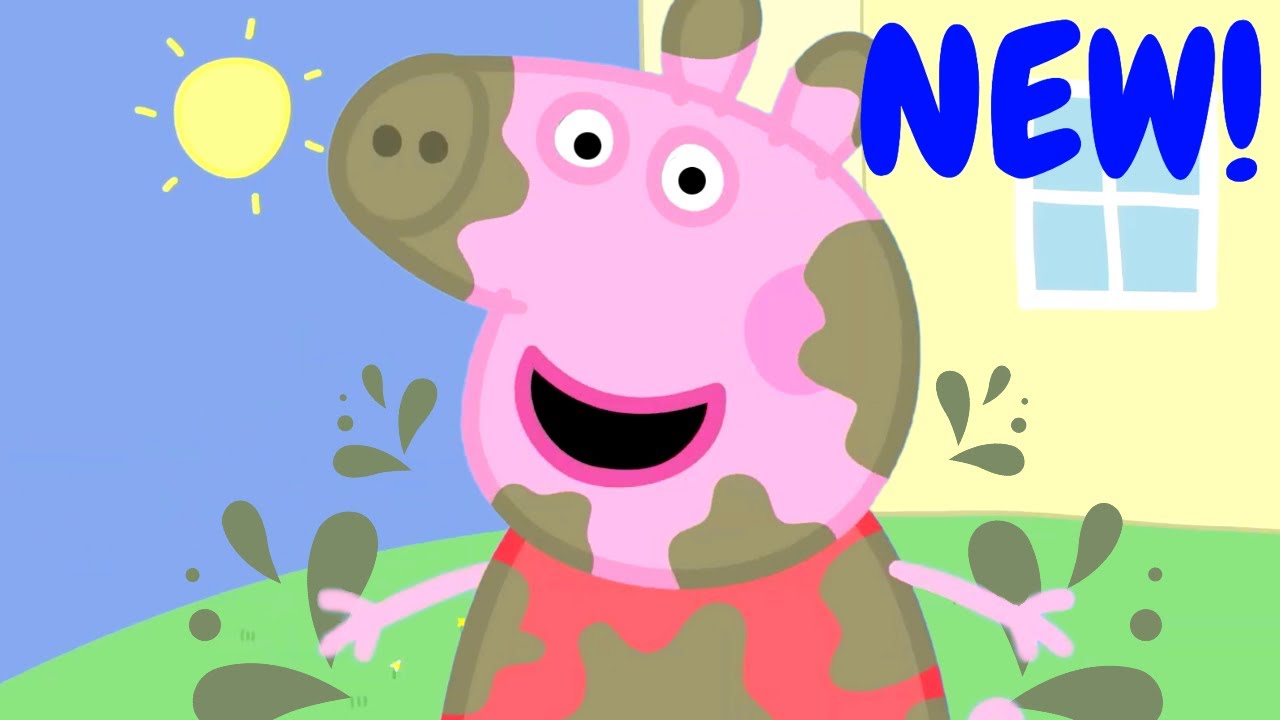 NEW 🌟 Peppa Pig - Muddy Puddles 🐷 Peppa's Best Muddy Puddles Adventures! ☔ Kids Learning Videos