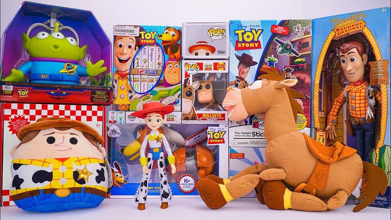 Pixar Toy Story Collection Unboxing Review | Funko Pop! Bullseye & Alien Talking Action Figure