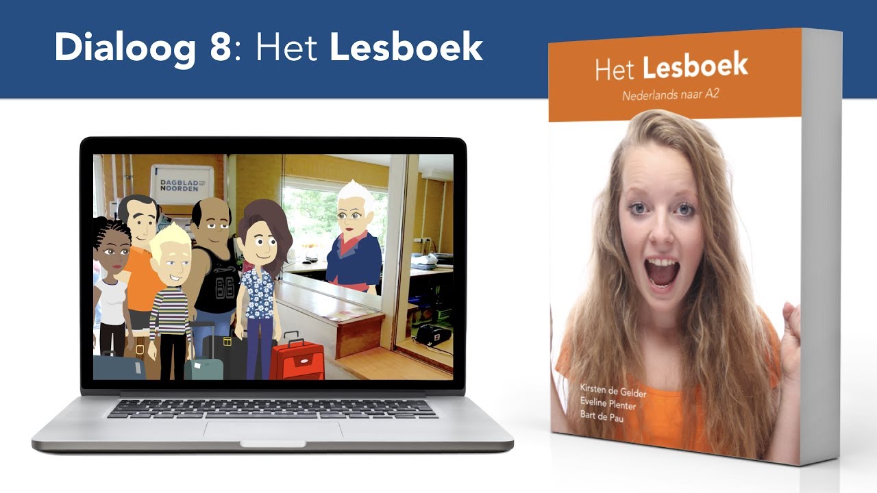 Het Lesboek - Dialoog 8 (de modale werkwoorden, zullen, combinatie met infinitief)