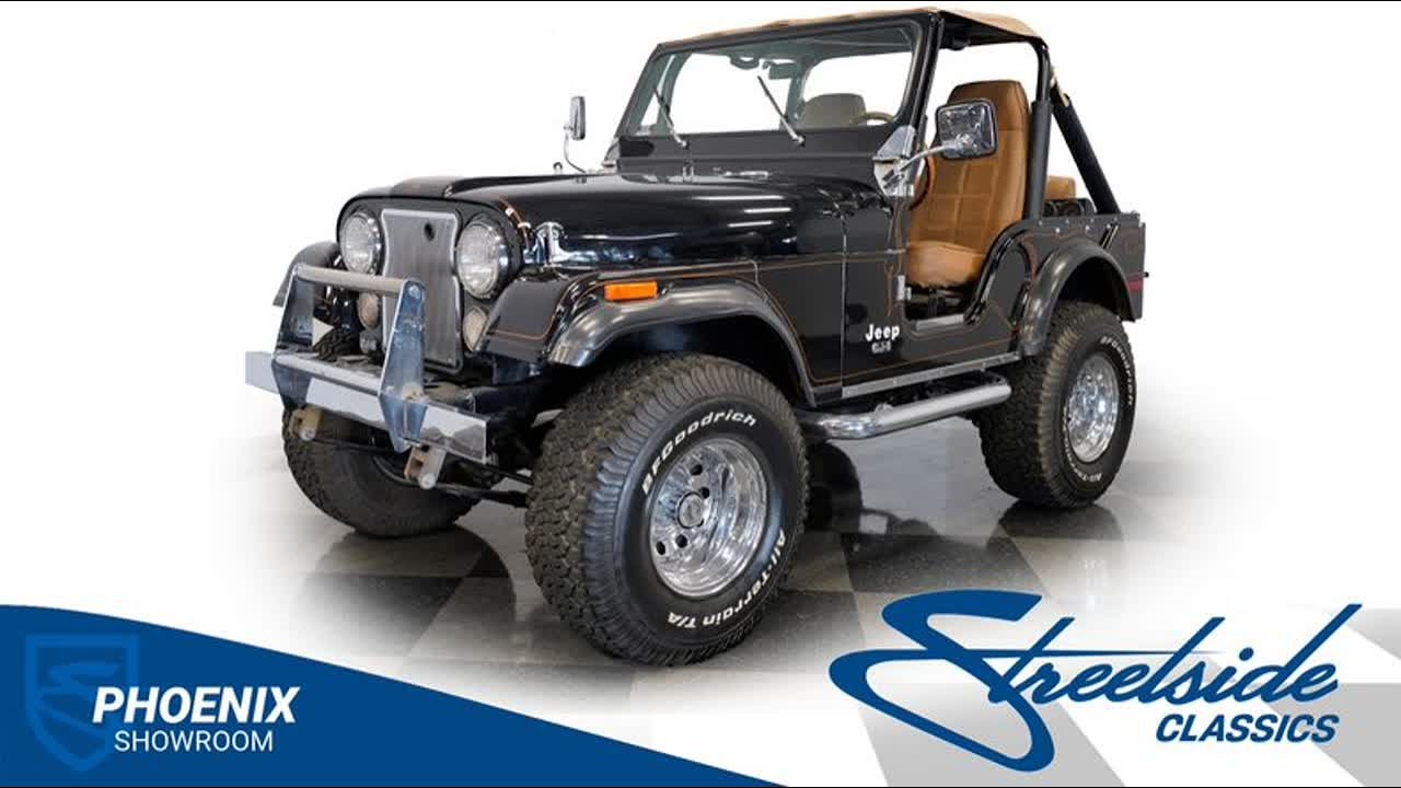 1976 Jeep CJ5  4759-PHX for sale | Charlotte, Atlanta, Dallas, Tampa, Phoenix, Nashville
