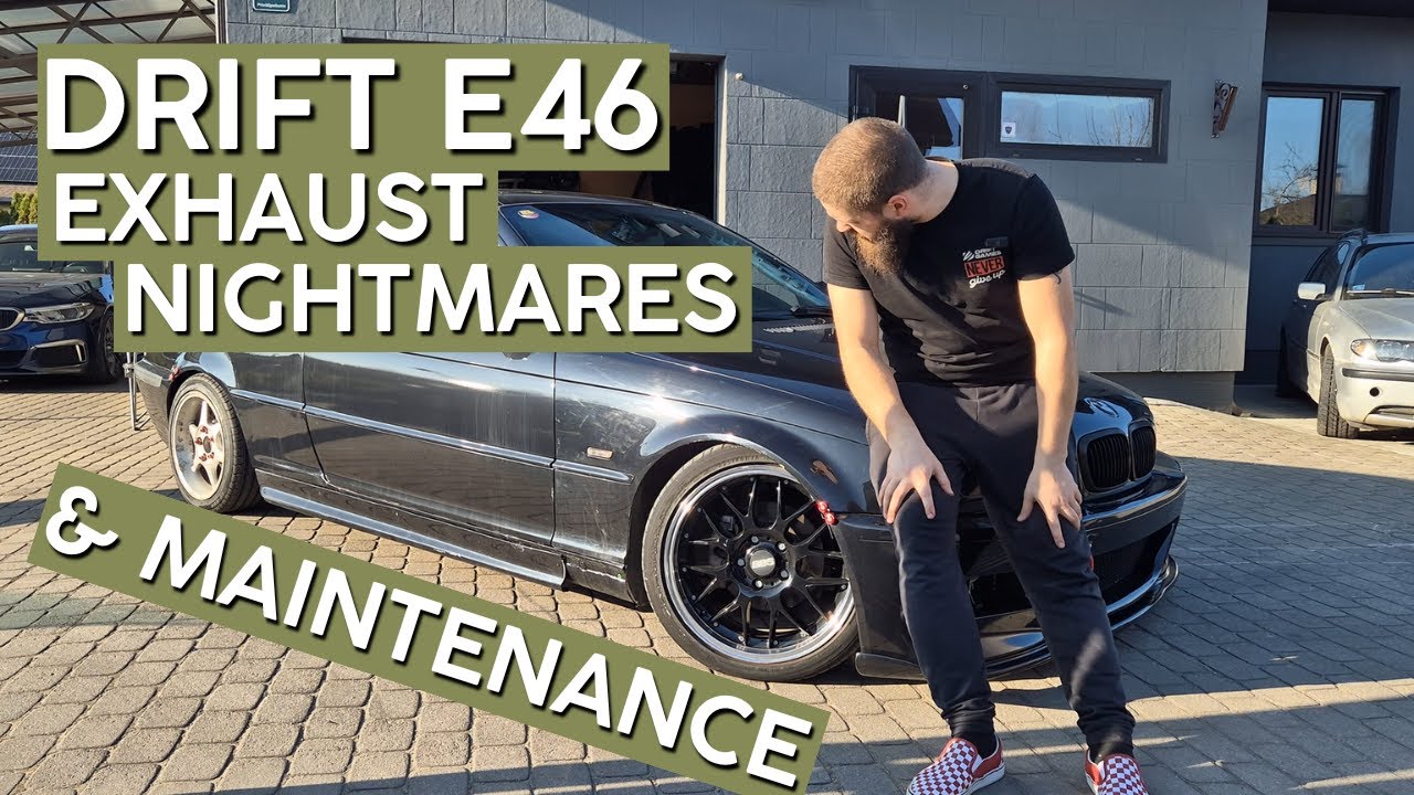 E46 330ci DriftShop Exhaust Upgrade, Trunk Spring Latches and Regular Maintenance