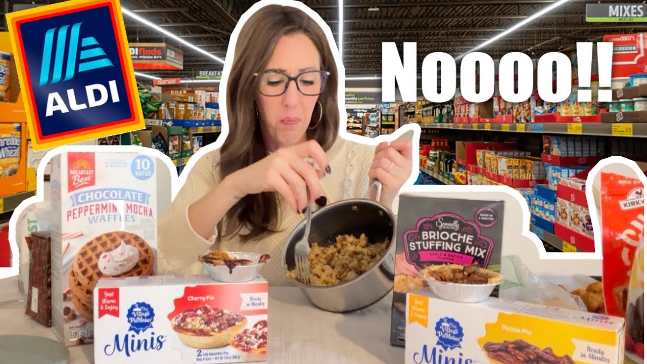 Aldi&hellip; Noooo!! 😩😩 And&hellip; I LOVE You!! ❤️❤️ || I bought & tried New ALDI finds - Dec 2025