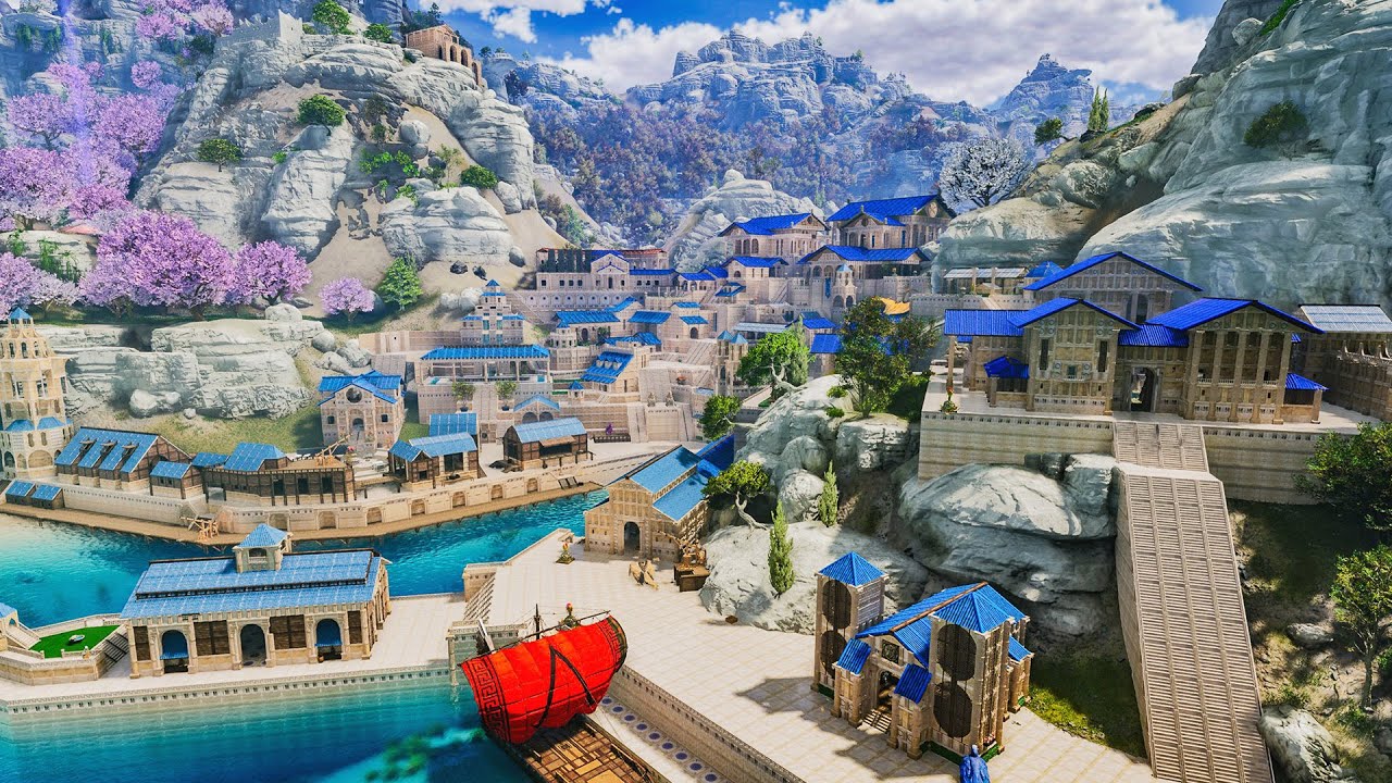 We Built a Giant Greek City on Astraeos in ARK: Survival Ascended!