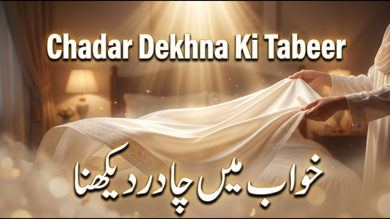 Khwab Mein Chadar Dekhna Ki Tabeer | خواب میں چادر دیکھنا | Shawl In Dream Meaning|Mufti Saeed Saadi