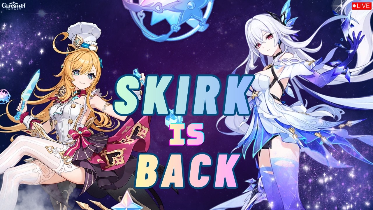 🔴[HINDI] Skirk Cryo Queen is here✨| NEW BANNERS! | welkin Giveaway at 1k subs🎁
