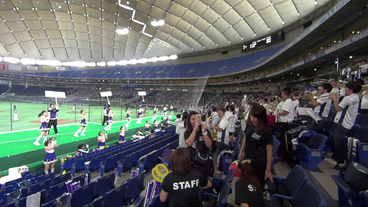 2018年7月19日都市対抗野球大会　新日鐵住金かずさマジック 3回裏攻撃応援演奏