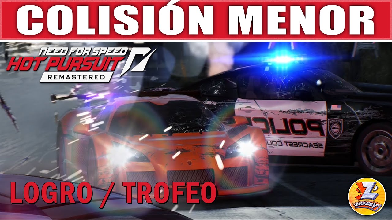 NfS Hot Pursuit Remastered - Logro / Trofeo Colisión menor (Fender Bender) - Con Gumpert apollo S