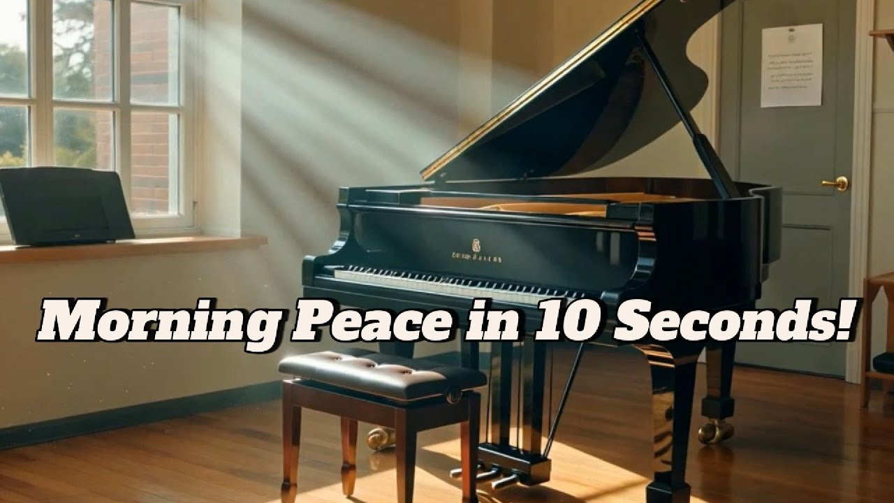 Soft Piano Music and Morning Bird Songs