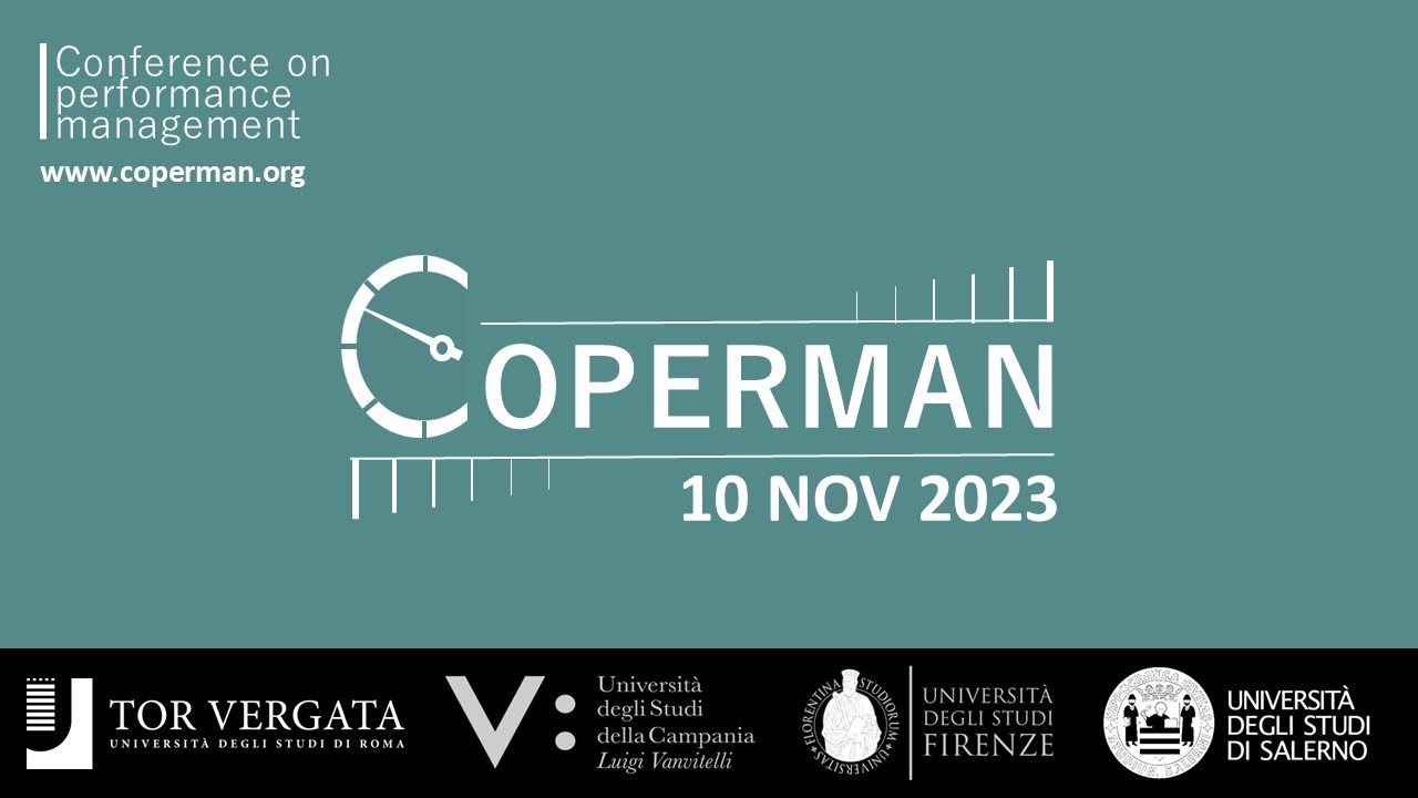 COPERMAN 2023 - Conference on Performance Management