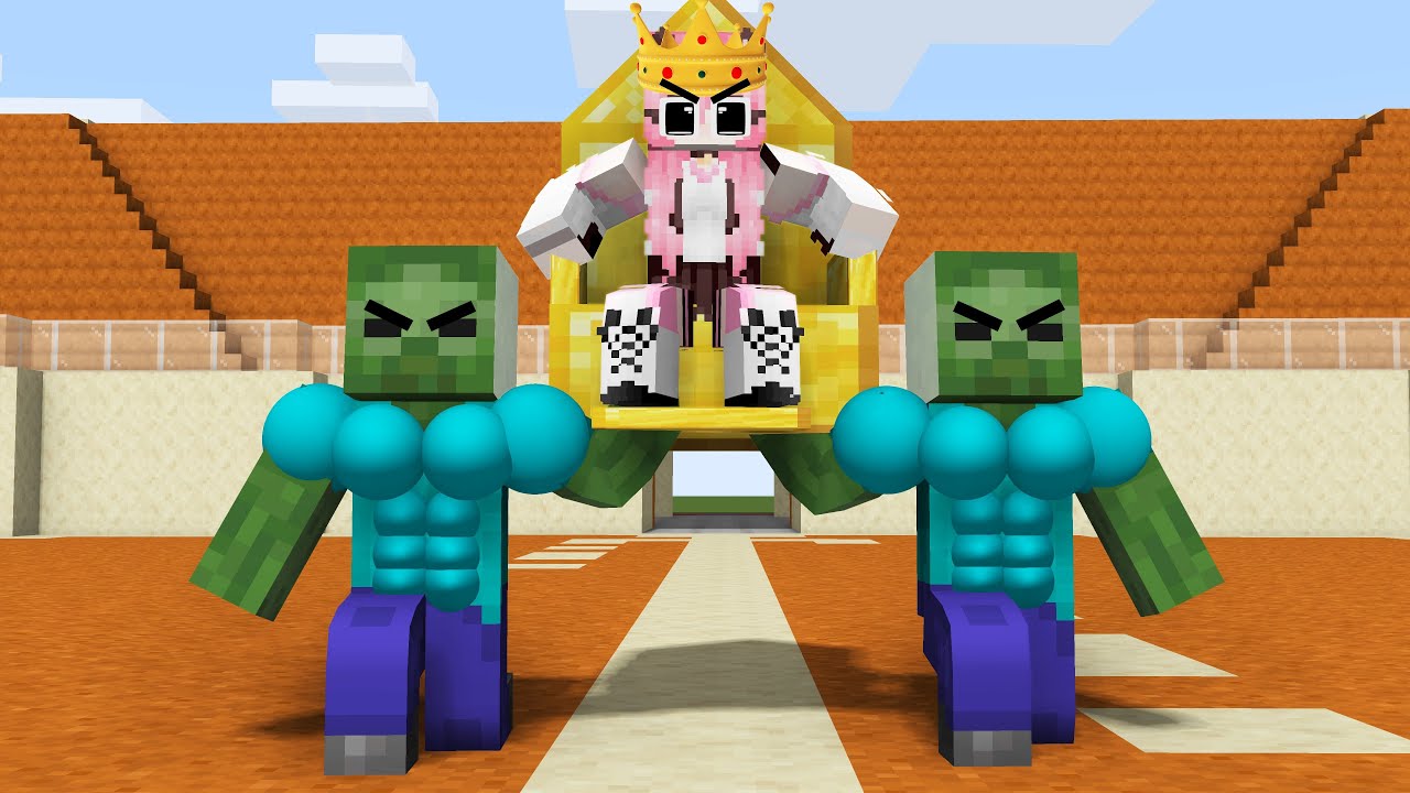 Zombie King's Journey to Regain the Throne | Minecraft Story | Minecraft Animation