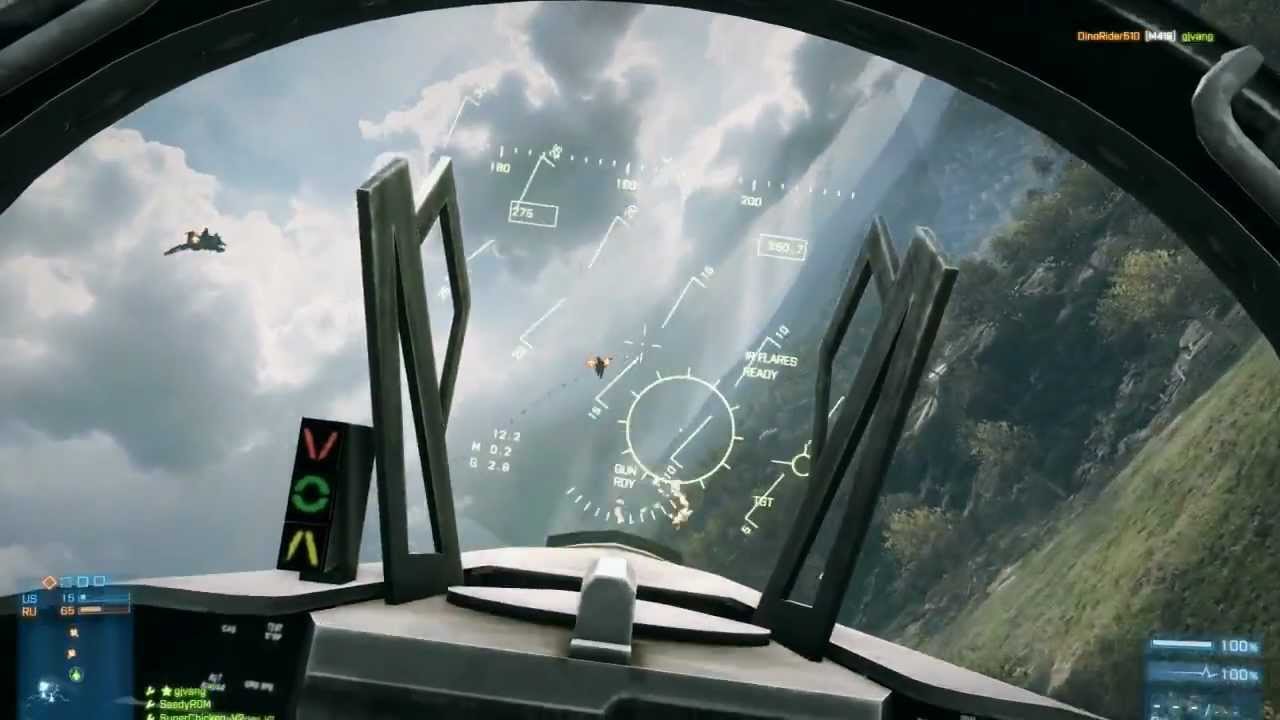 BF3 Advanced Jet Tips - Dogfighting, Evasion and Wingmen