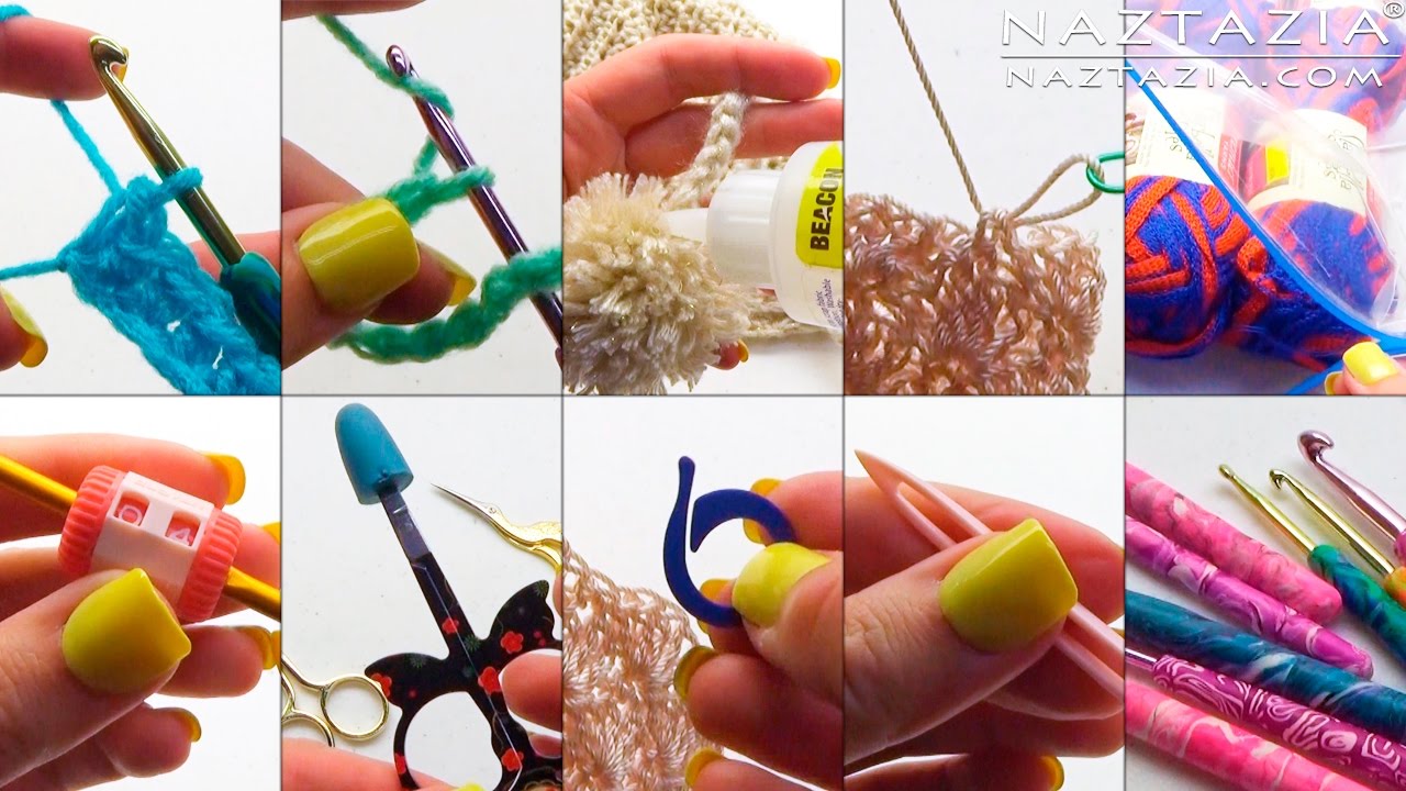 TOP 10 CROCHET TIPS and TRICKS from Donna Wolfe from Naztazia