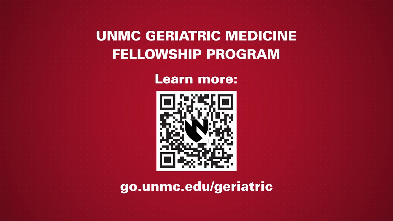 Geriatric Medicine Fellowship at UNMC