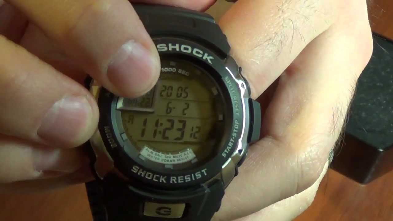 Обзор часов Casio G-Shock G7700-1 Trainer
