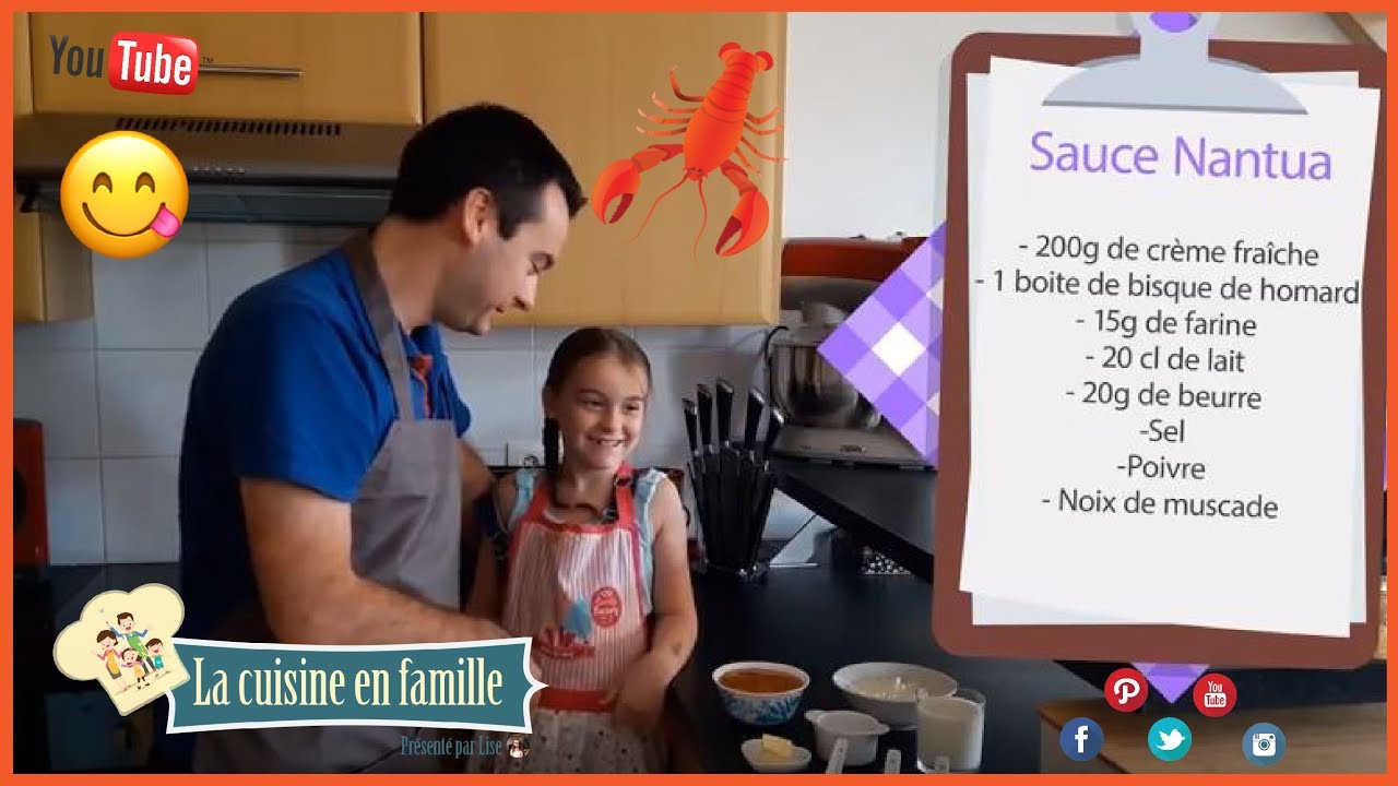 Recette de la sauce Nantua
