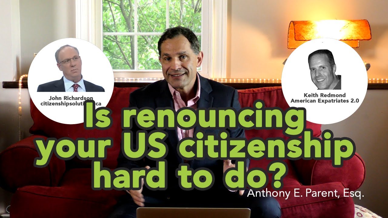 Renouncing your US citizenship: Top Questions Answered.