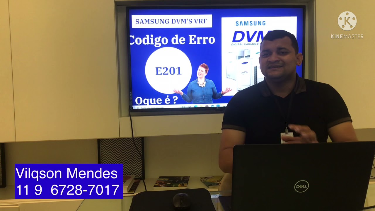 ERRO E201 ,  SAMSUNG VRF - OQUE FAZER ?? ASSISTA !!!