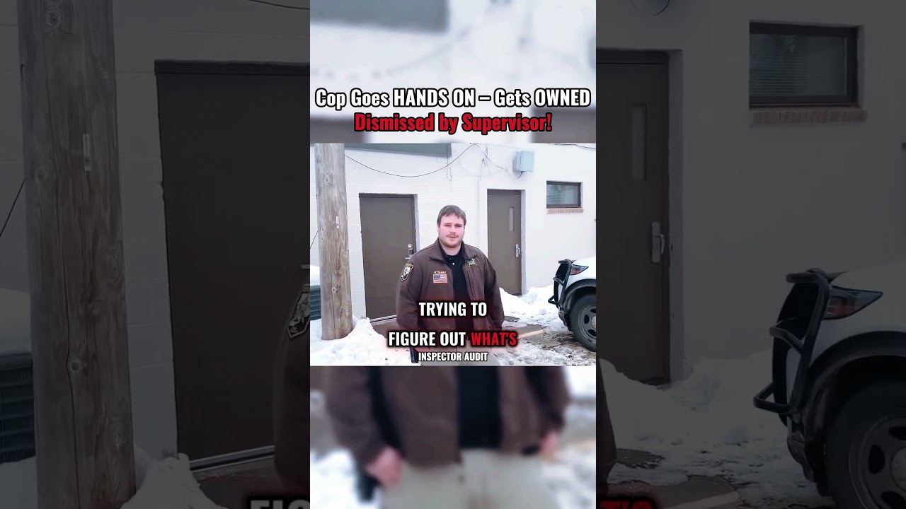 Tyrant Cop Goes HANDS ON &ndash; Gets OWNED & Dismissed by Supervisor!  #idrefusal #cops #copsgetowned