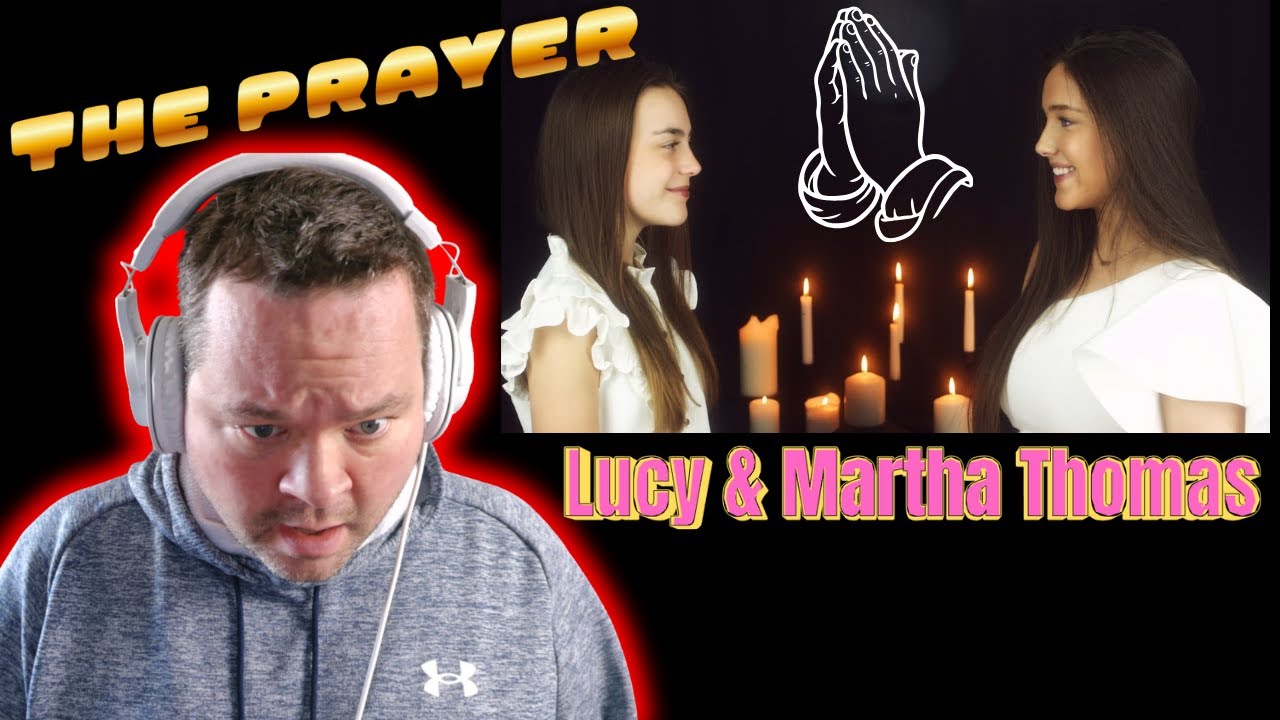 The Prayer - Sister Duet - Lucy & Martha Thomas - Hawkeye Reactions - MARTHA CAN SING!!!