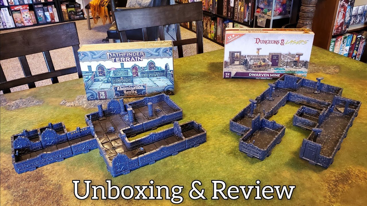 Dungeons & Lasers Pathfinder/D&D Terrain