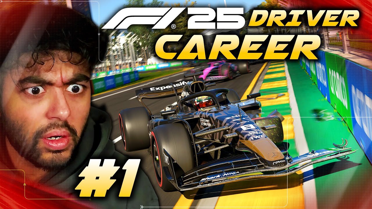 I played F1 25 Driver Career Mode for the VERY FIRST TIME...