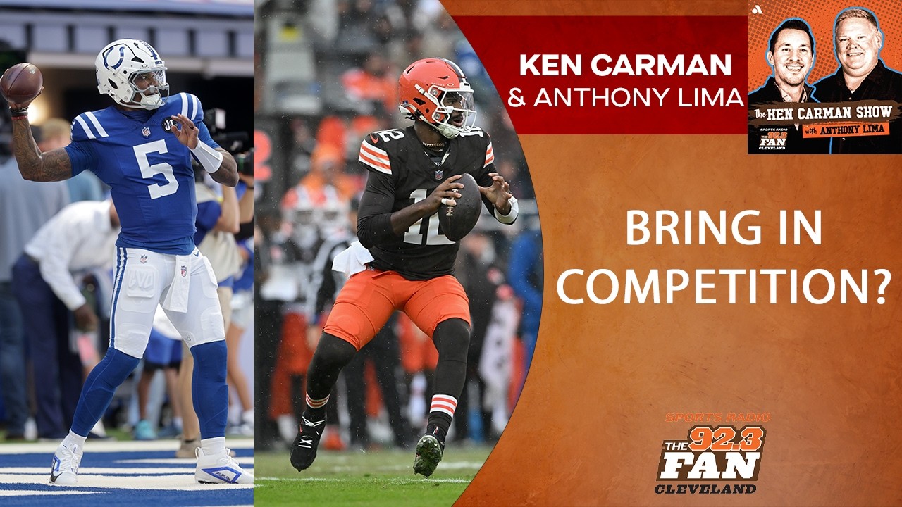 Any interest in Browns bringing in Anthony Richardson for competition? Season win total set at 6.5