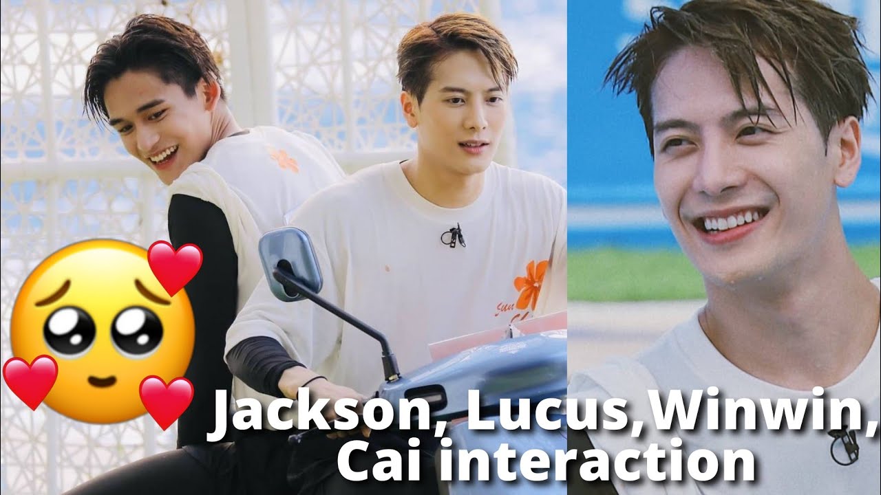 Jackson Wang 'Keep Running' shooting with NCT Lucus, Winwin and more ☺️