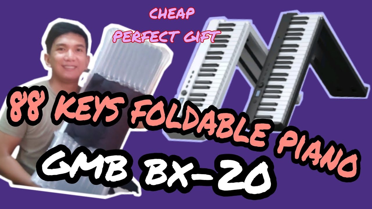 Murang Foldable Piano GMB BX -20