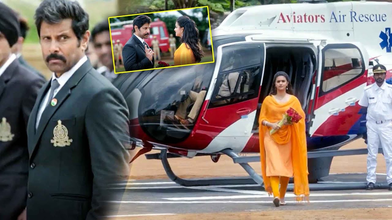 Chiyaan Vikram And Keerthy Suresh Telugu Cute Love Proposal Scene || Telugu Movies || Kotha Cinema