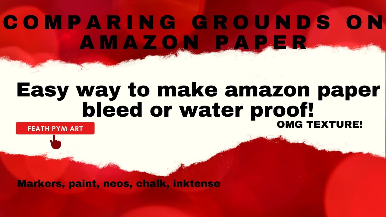 Art hack | Making cheap paper bleed proof! | Comparing preparation grounds for coloring books |