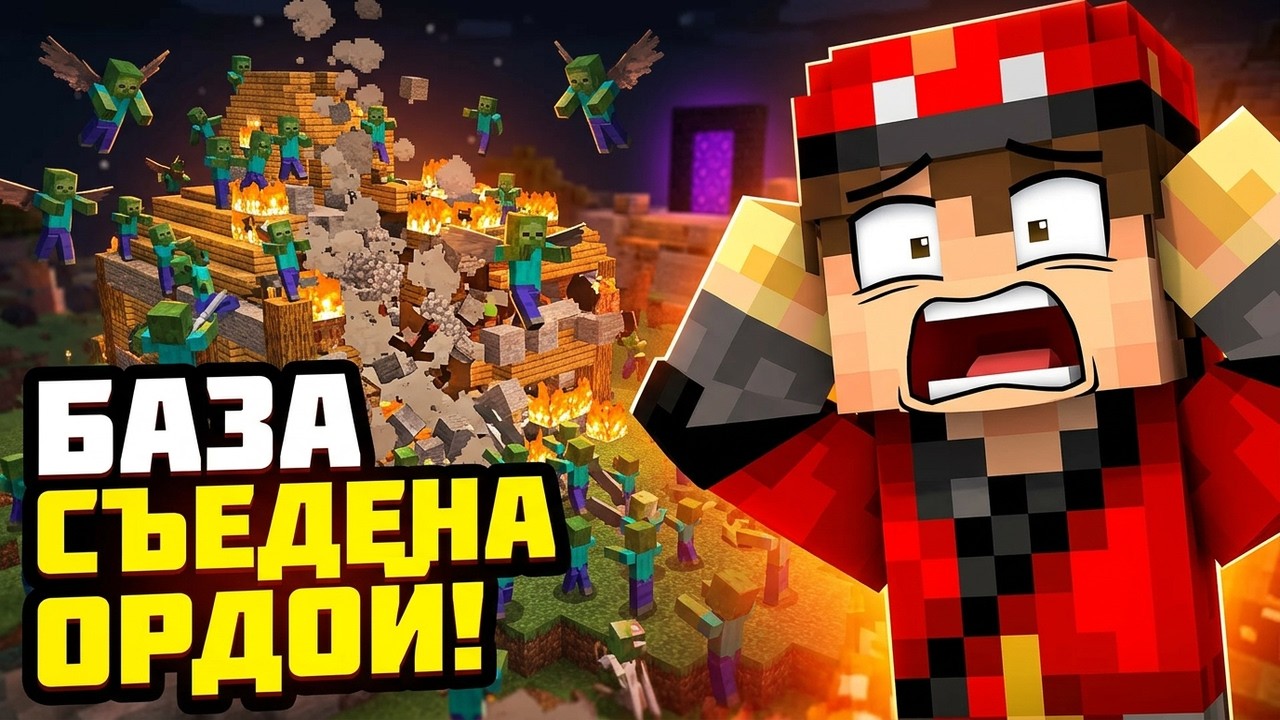 🧟‍♂️ Deceased Craft #5 | ЗОМБИ СЪЕЛИ МОЙ ДОМ! Зомби-апокалипсис в Minecraft! ⚔️