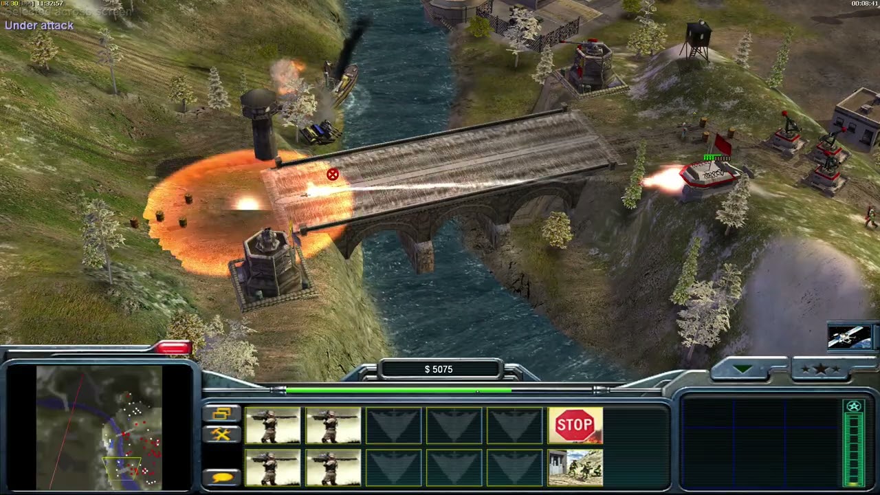 USA LASER - 1x1 ПРОТИВ ТОКСИНА GLA ЗА 5000 ДОЛЛАРОВ!!! Command & Conquer Generals Zero Hour.