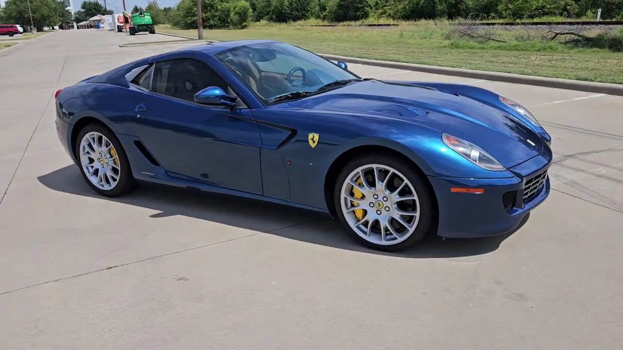 Ferrari 599 GTB Blu Nart / Beige