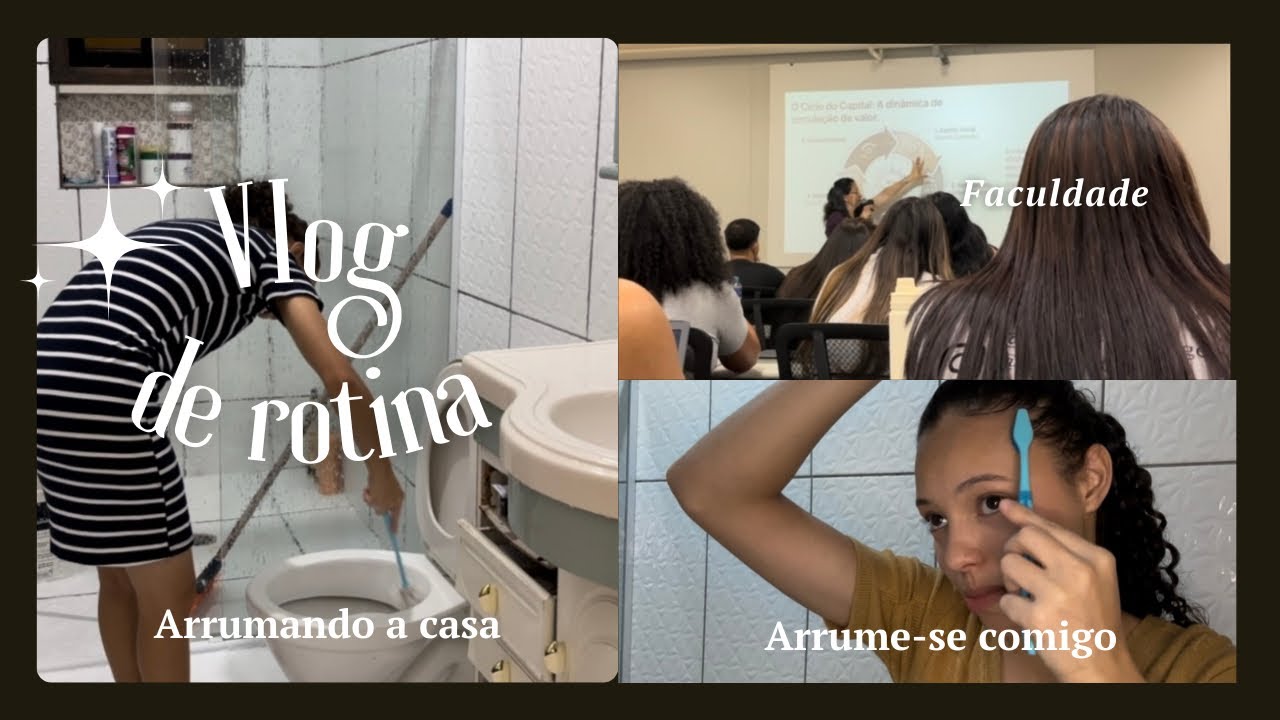 Vlog de rotina: organizando a casa e faculdade 📚💕