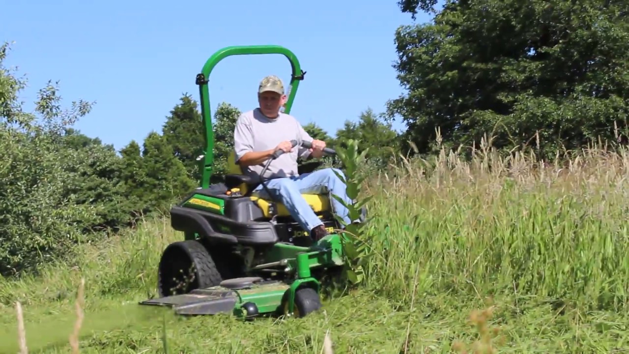 No mow job is too tall for John Deere ZTrak