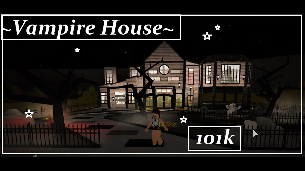 Vampire House  101k~ BLOXBURG SPEEDBUILD