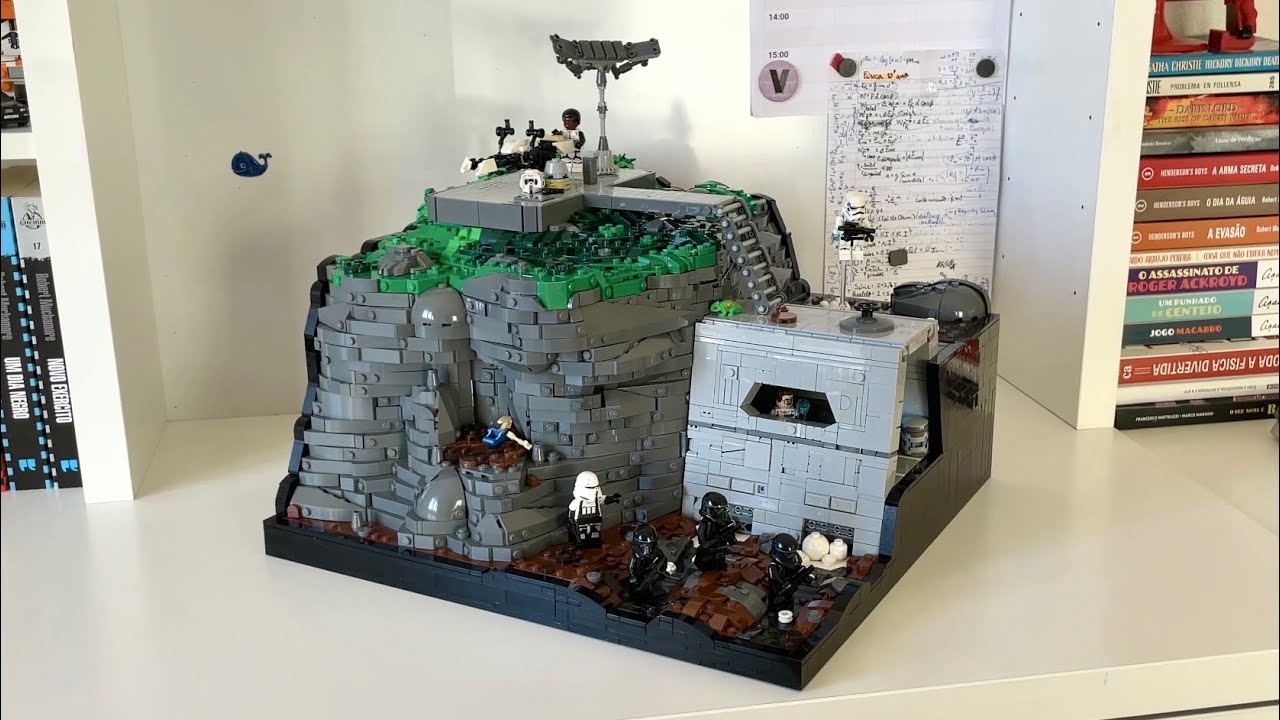Imperial Base Lego Star Wars MOC Build