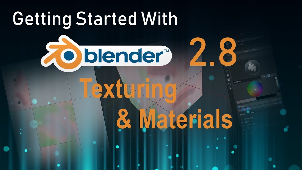 Blender 2.8 Beginner Texturing Tutorial - Materials and Texture Painting
