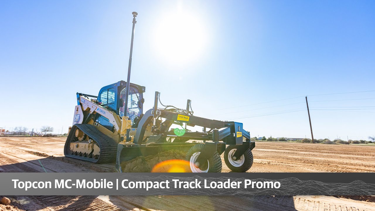 3D Machine Control for Compact Track Loaders and Skidsteers | Topcon