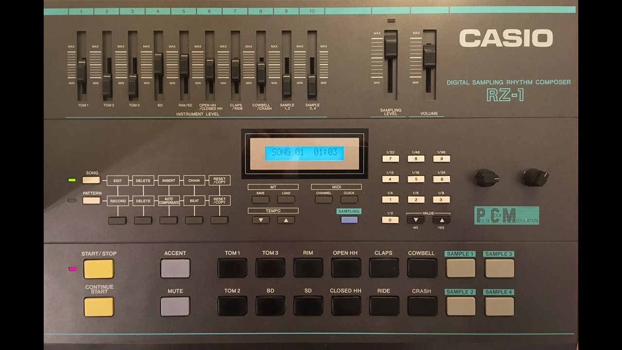 Casio RZ1 Modified Demo 1 (ExFade)