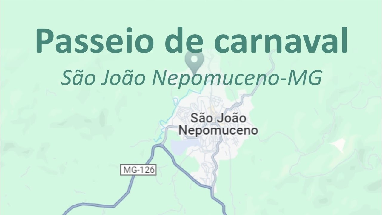 Passeio de carnaval em São João Nepomuceno = [Fevereiro de 2024]