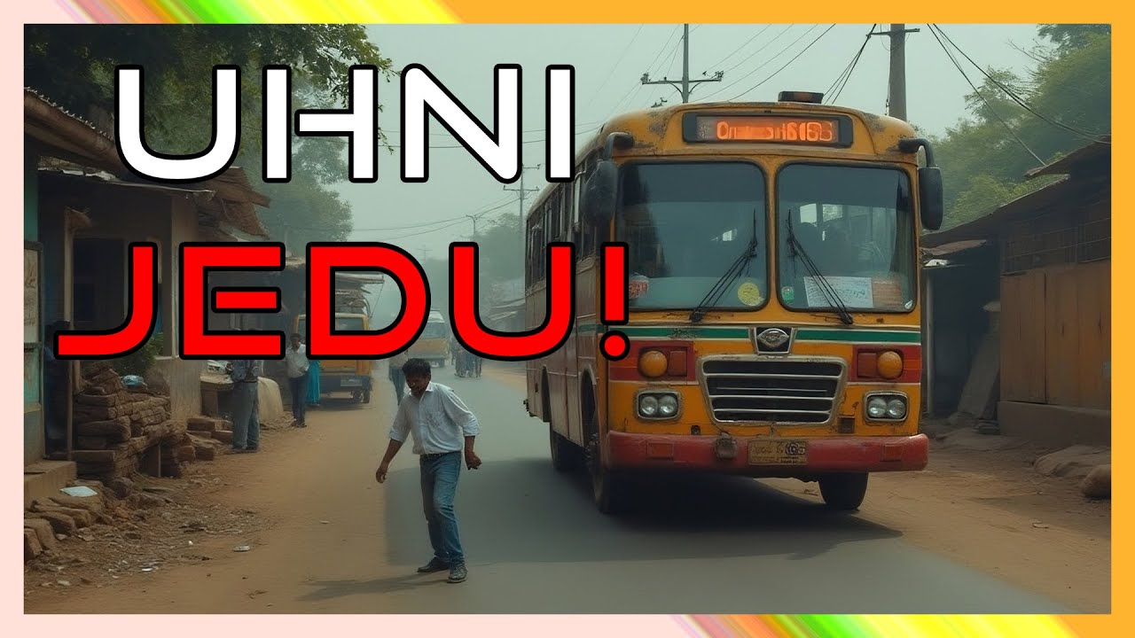 😱 AGRESIVN&Iacute; AUTOBUS&Aacute;K OPĚT V AKCI🚌 - Reakce #india