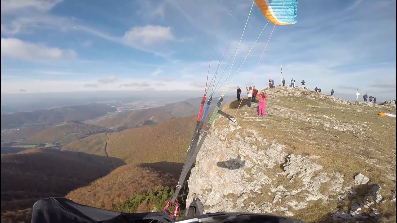 Kľak paragliding