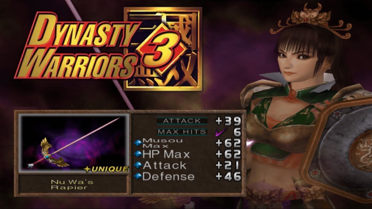 Nu Wa - 4th Weapon | Dynasty Warriors 3 (4K, 60fps)