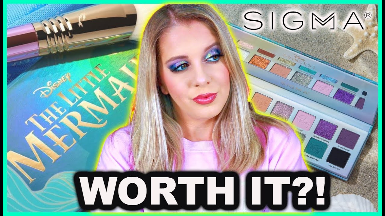 SIGMA X DISNEY'S LITTLE MERMAID FULL COLLECTION | Any Good?!