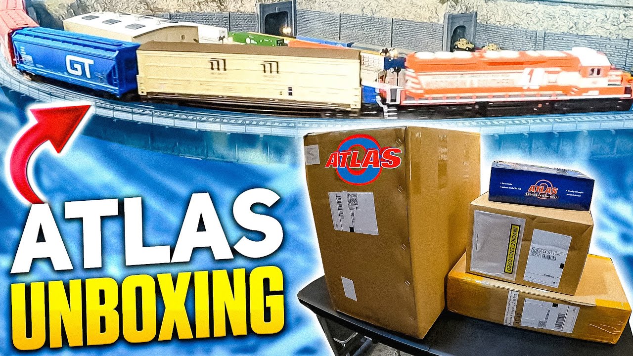 Unboxing New O Gauge Trains From Atlas - April 2023